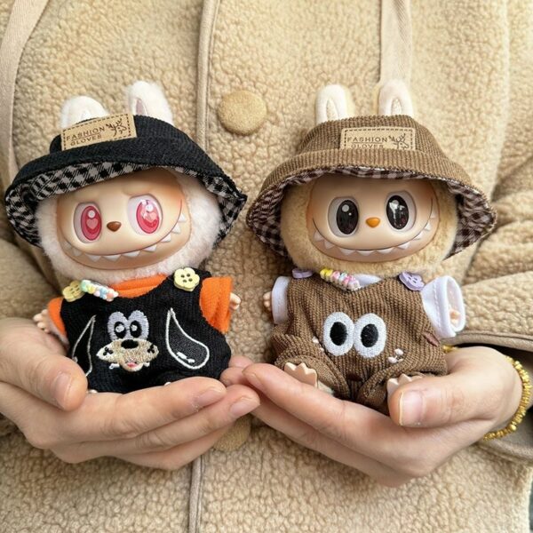 Doll Clothes Overalls Set for Labubu First and Second Generation Party Series