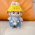 HAPPY DAY bear denim overalls + little yellow duck hat