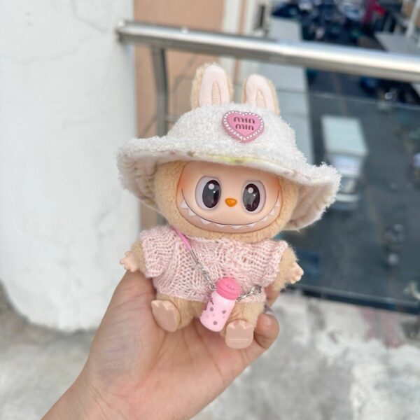 Labubu Doll Clothes - Sweater and Hat Set - Image 4