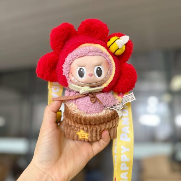Labubu Doll Clothes - Sunflower Pattern Outfit 17cm - Image 6