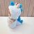 Handmade Blue Dinosaur