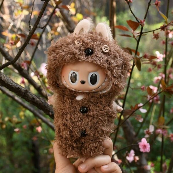Labubu 17cm Blind Box Doll Clothes Spring Series Keychain - Image 32