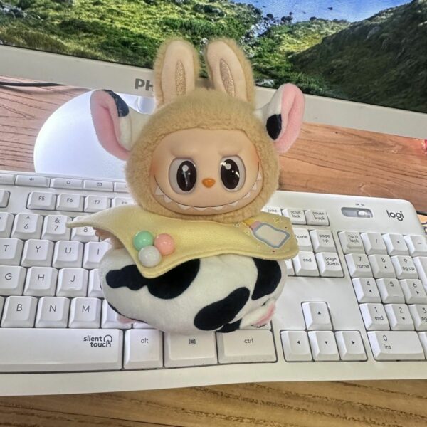 Labubu Doll Clothes - Cow Pattern Outfit - Image 3