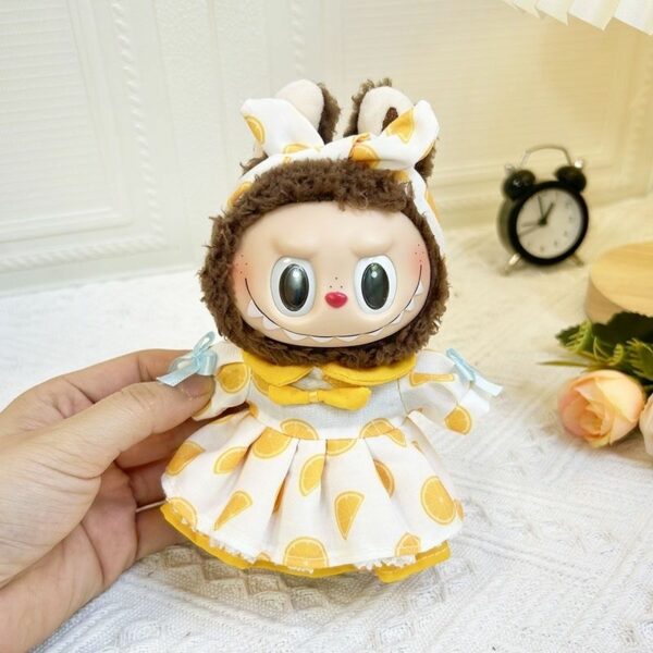 Labubu 17cm Macaron Chinese Style Blind Box Doll Clothes Set - Image 12