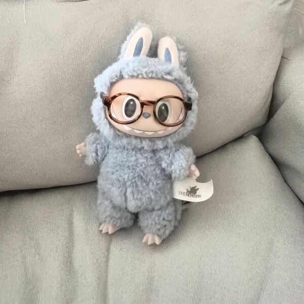 Labubu Doll Accessories Punk Camera Glasses 20/15cm - Image 13