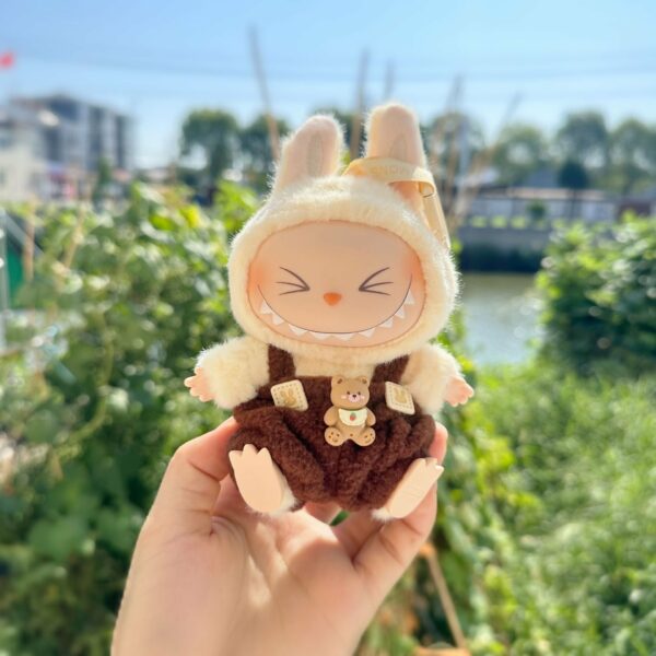 Labubu Macaron Doll Clothes British Style Outfit - Image 10