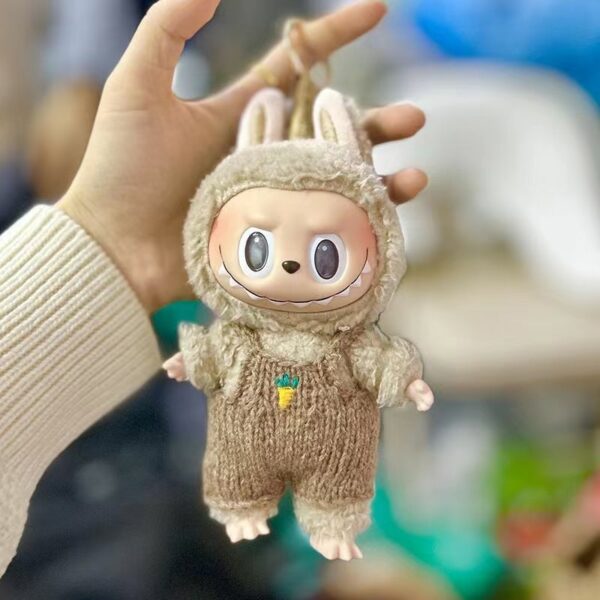 Labubu 17cm Doll Dinosaur Onesie Christmas Costume - Image 10