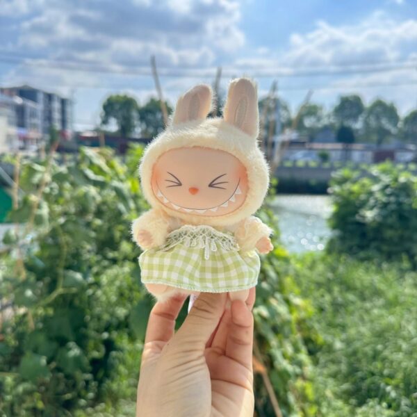 Labubu Party Doll Clothes T-shirt Glasses Set - Image 16