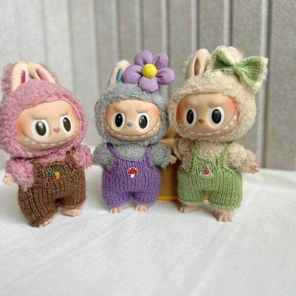 Labubu 17cm Doll Clothes Macaron Time to Chill Collection