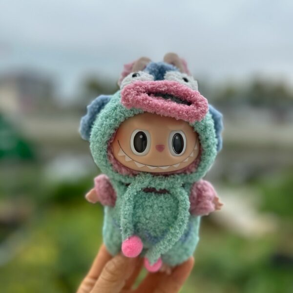 Handmade Knitted Labubu Doll Clothes 15-17cm Custom Outfit - Image 8