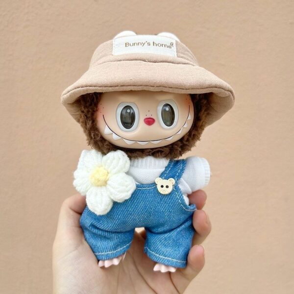 Labubu 17cm Macaron Chinese Style Blind Box Doll Clothes Set - Image 13