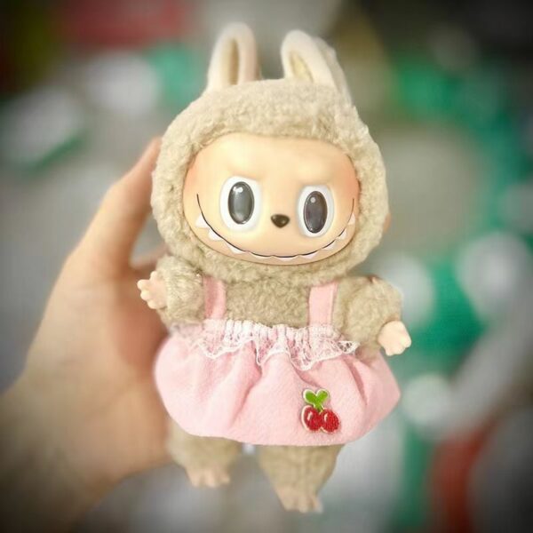 Labubu 15cm Doll Clothes Spring Sweater Dress Set - Image 19