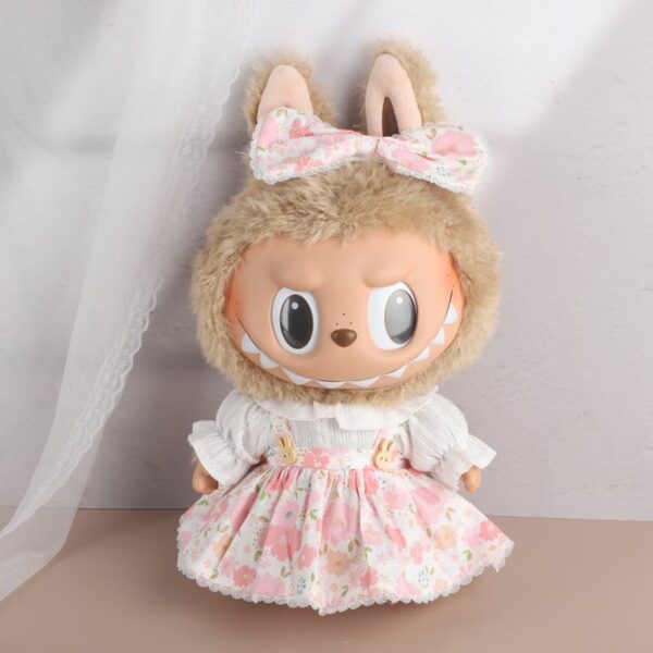 38cm Labubu Doll Clothes Plush Toy Dress Up Outfit - Image 4