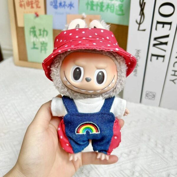 Labubu 17cm Beach Style Doll Dress with Necklace - Image 14