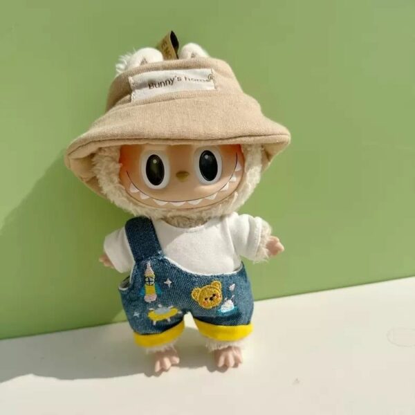 Labubu Photographer Doll Clothes Summer Keychain Set - Image 15