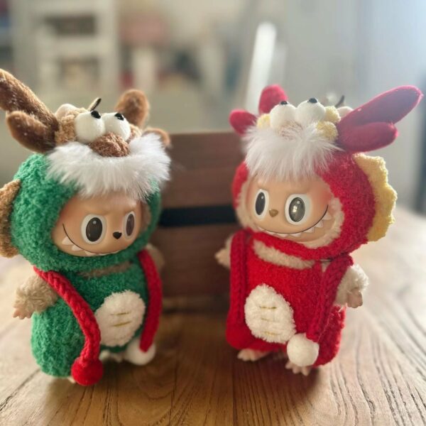 Labubu 17cm Dragon Year Special Edition Doll Clothing - Image 2