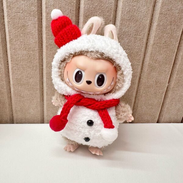 Handmade Knitted Labubu Doll Clothes 15-17cm Custom Outfit - Image 22