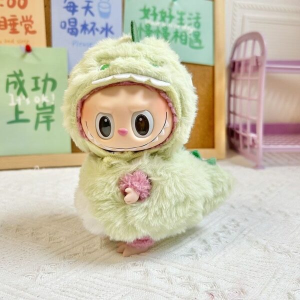 Doll Clothes Pearl Suspender Skirt Dress Outfit for Labubu 17cm - Image 18