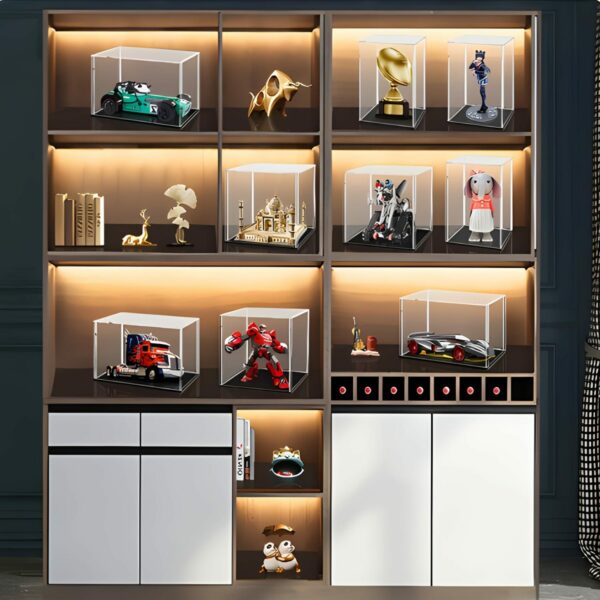 Display Case with Base - Acrylic Collectible Showcase - Image 5