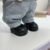 Black loafers
