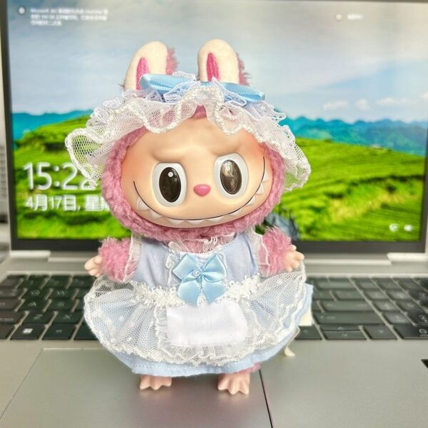 Labubu 17cm Sakura Costume Set Keychain - Image 40