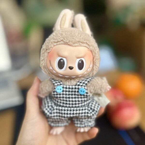 Labubu Time to Chill 15cm Doll Clothes Keychain Accessory - Image 6