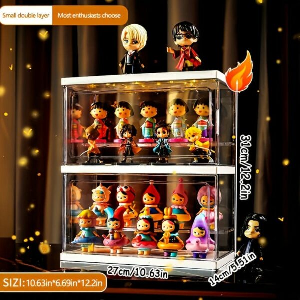 Double Layer Display Case - Clear Acrylic Showcase - Image 11