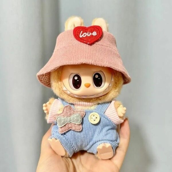 Labubu Party Series Gen 1/2 Doll Clothes Shark & Deer Outfit Set - Image 11