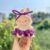 Purple cake skirt without dolls