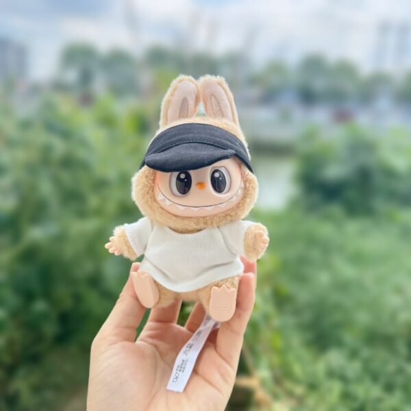 Labubu Party Doll Clothes T-shirt Glasses Set - Image 9