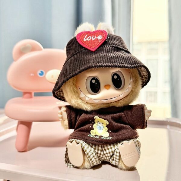 Labubu 15cm Sitting Doll Clothes Party Outfit - Image 5