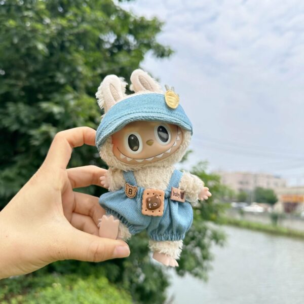 17cm Labubu Blind Box Doll Clothes Elf Outfit Set - Image 17