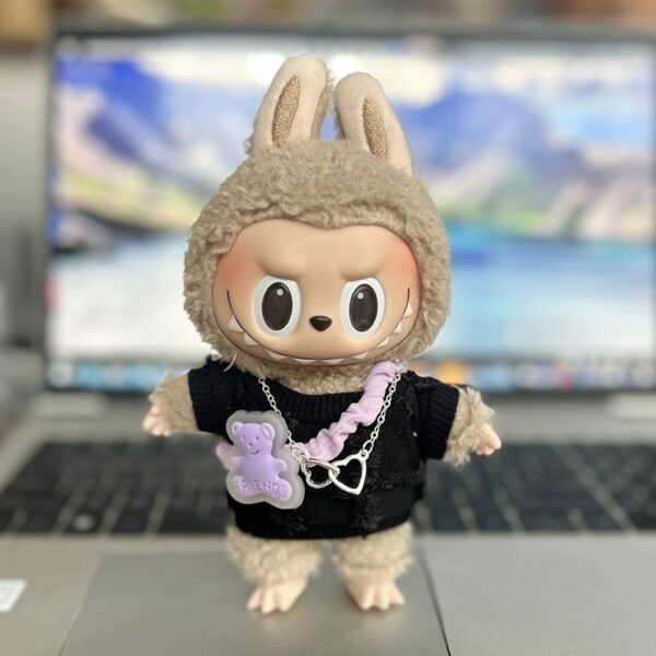 Labubu 17cm Beach Style Doll Dress with Necklace - Image 28