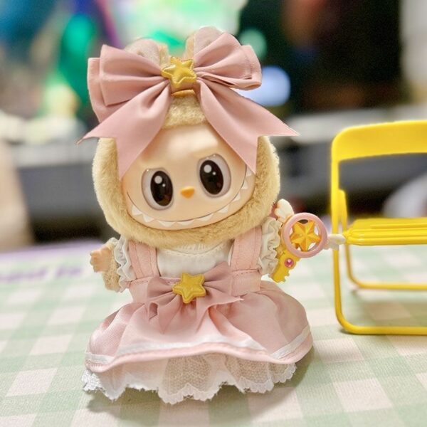Labubu Doll Clothes - Plaid JK Uniform Set - Image 13