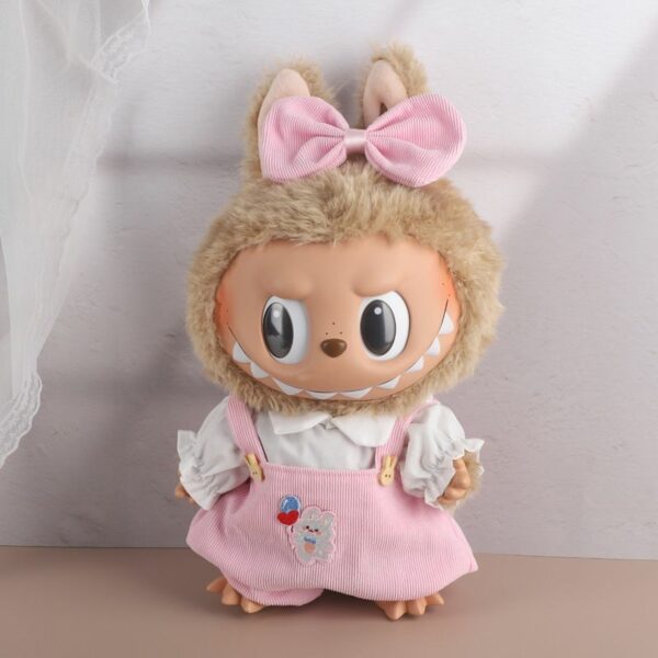 38cm Labubu Doll Clothes Plush Toy Dress Up Outfit - Image 2