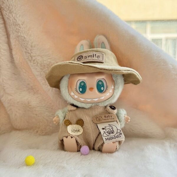 Labubu Keychain Doll Clothes Vintage Party Vest - Image 12