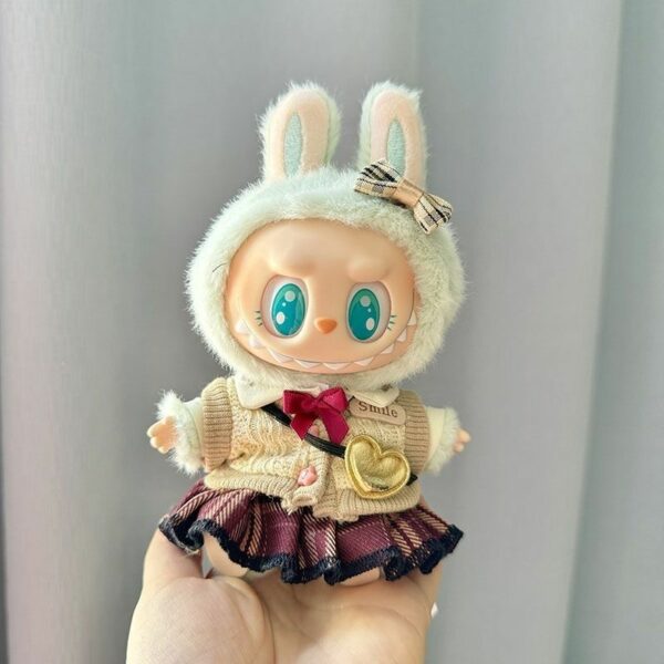 Labubu Second Generation Doll Clothes Shark Deer JK Outfit Set - Image 10