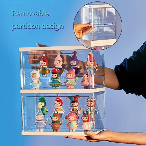 Double Layer Display Case - Clear Acrylic Showcase