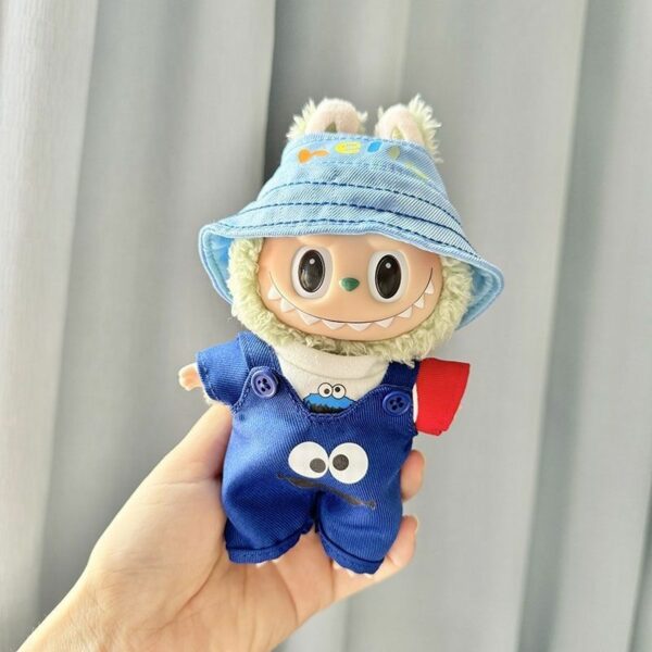 Labubu Keychain Doll Clothes Jumpsuit Party Series - Image 3