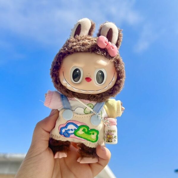 Labubu 17cm Doll Clothes Set French Fries Hanfu Frog Design - Image 10