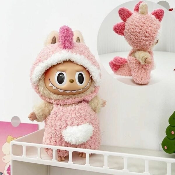 Labubu 17cm Blind Box Doll Clothes Spring Series Keychain - Image 46