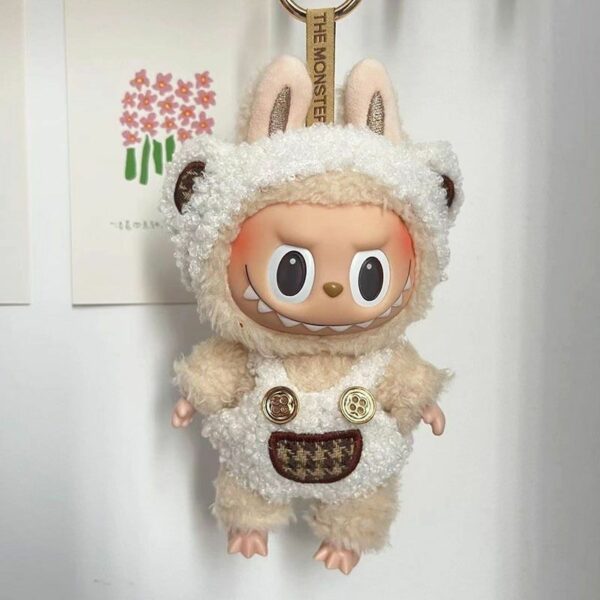 Labubu 17cm Blind Box Doll Clothes Spring Series Keychain - Image 30