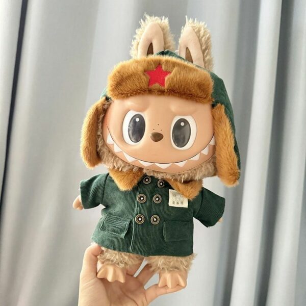 Labubu 38cm Plush Doll Dress MOKOKO Pink Tulip Outfit - Image 8