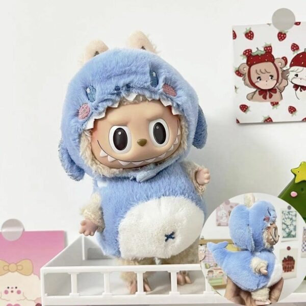 Labubu 17cm Sakura Costume Set Keychain - Image 44