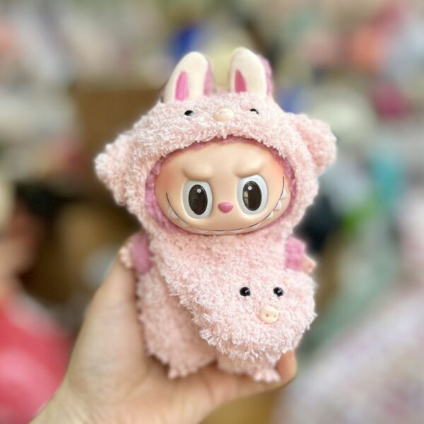 Labubu Time to Chill 15cm Doll Clothes Keychain Accessory - Image 2