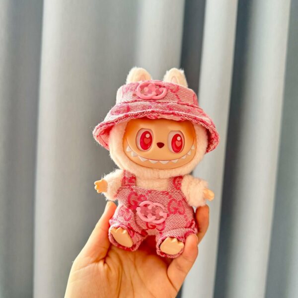 Labubu Party Series Gen 1/2 Keychain Cat Outfit Doll Clothes Set - Image 10