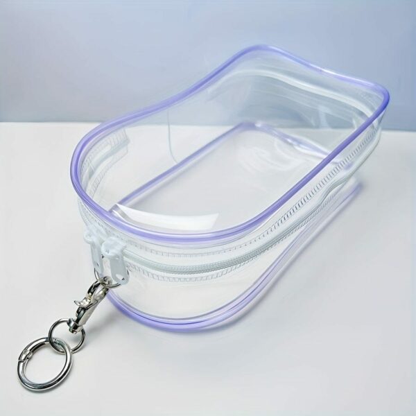 Labubu Display Case - PVC Storage Bag with Keychain - Image 11