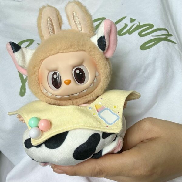 Labubu Doll Clothes - Cow Pattern Outfit - Image 5