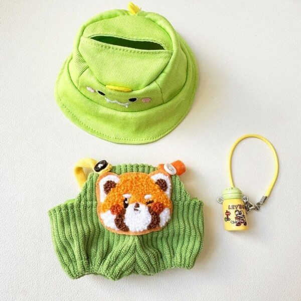 Labubu Keychain Doll Clothes Fruit Animal Overalls - Image 10