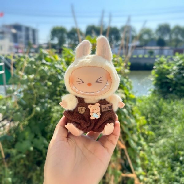 Labubu Macaron Doll Clothes British Style Outfit - Image 8